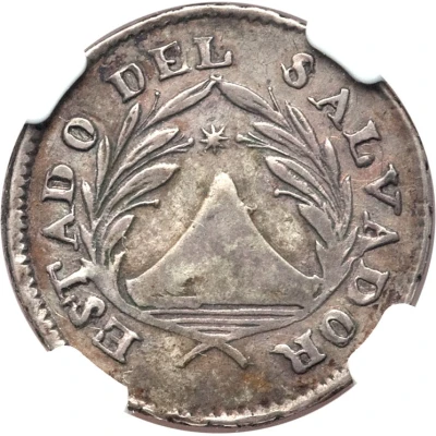 1 Real Provisional coinage front