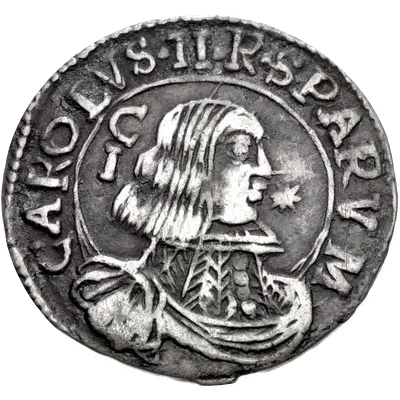 1 Reale - Carlo II front