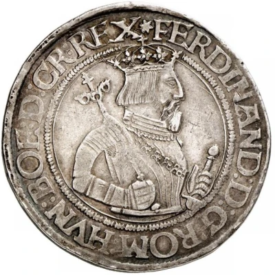 1 Reichsthaler - 72 kreuzer - Ferdinand I Klagenfurt front