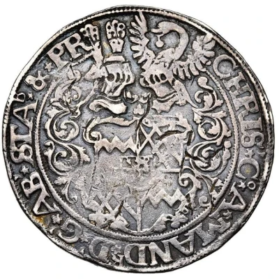 1 Reichsthaler - Christopher of Manderscheid Eagle front