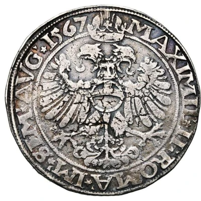 1 Reichsthaler - Christopher of Manderscheid Eagle back