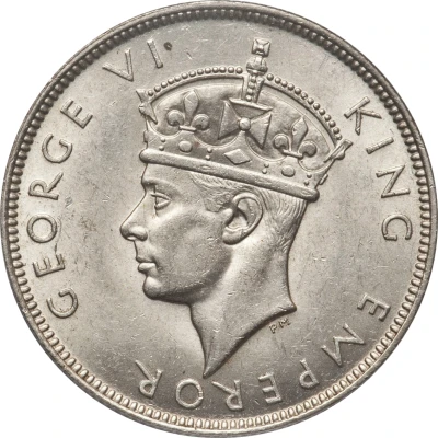 1 Rupee - George VI front