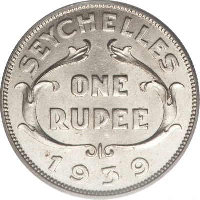 1 Rupee - George VI back