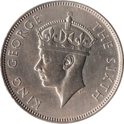 1 Rupee - George VI front