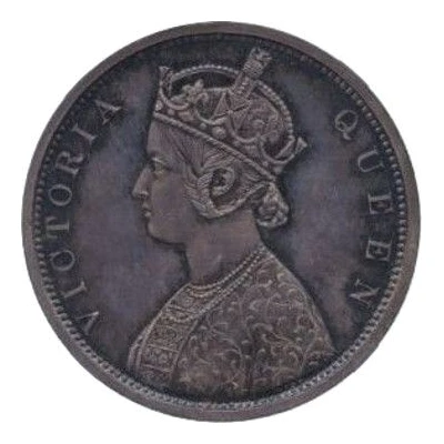 1 Rupee - Victoria Piedfort Pattern front