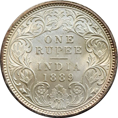 1 Rupee - Victoria back