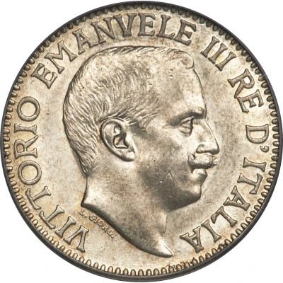 1 Rupia - Victor Emmanuel III front