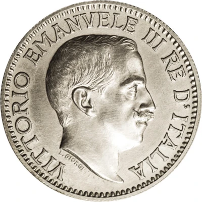 1 Rupia - Vittorio Emanuelle III front