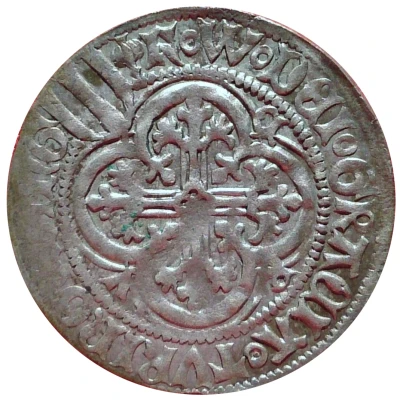 1 Schildgroschen - Frederick II and William III ND front