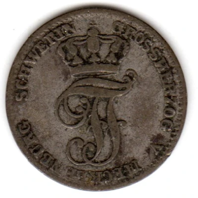 1 Schilling - Frederick Francis II front