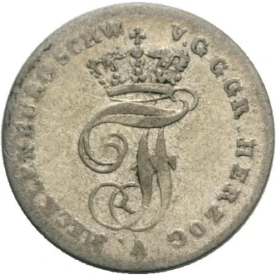 1 Schilling - Frederick Francis I front