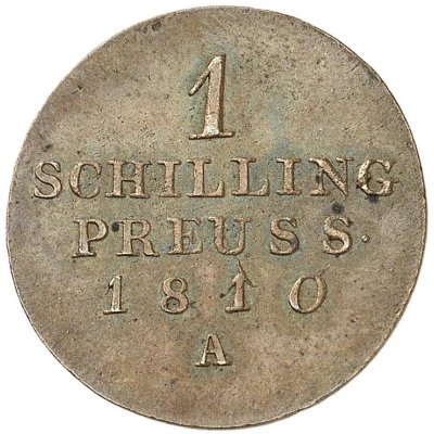 1 Schilling - Frederick William III Pattern back