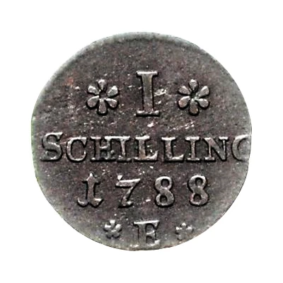 1 Schilling - Frederick William II back