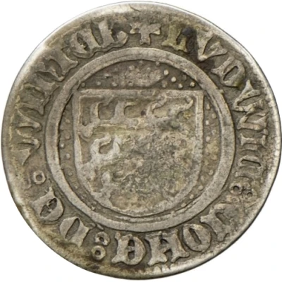 1 Schilling - Louis I of Württemberg-Urach ND front