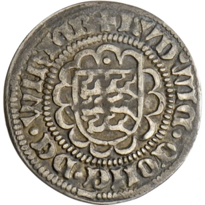 1 Schilling - Louis I of Württemberg-Urach ND front