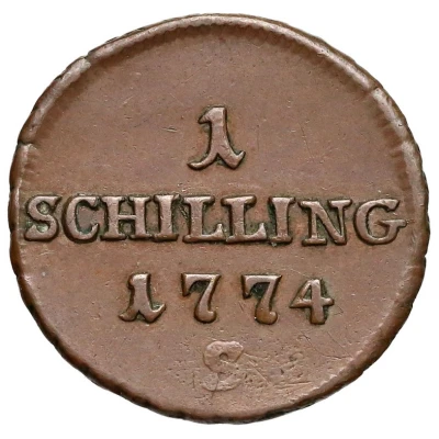 1 Schilling - Maria Theresia back