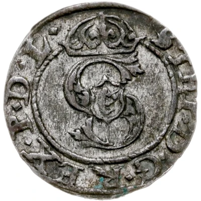 1 Schilling - Stephen Báthory Riga front