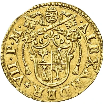 1 Scudo - Alexander VII front