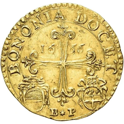 1 Scudo - Alexander VII back