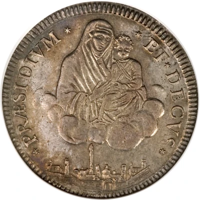 1 Scudo Revolutionary coinage; Type I - without tree back