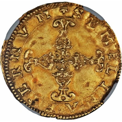 1 Scudo d'Oro - Alfonso II back