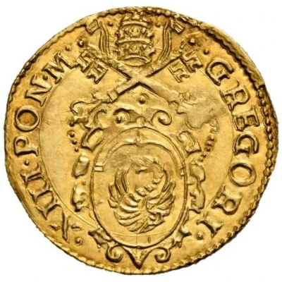 1 Scudo d'Oro - Gregory XIII ND front