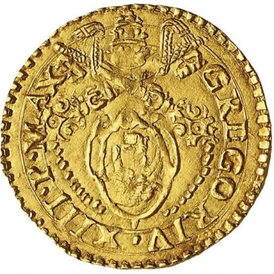 1 Scudo d'Oro - Gregory XIII ND front