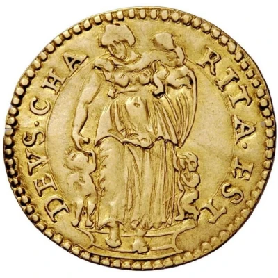 1 Scudo d'Oro - Gregory XIII ND back