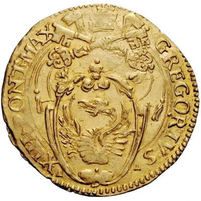 1 Scudo d'Oro - Gregory XIII ND front