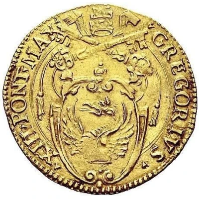 1 Scudo d'Oro - Gregory XIII ND front