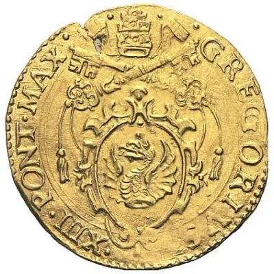 1 Scudo d'Oro - Gregory XIII ND front