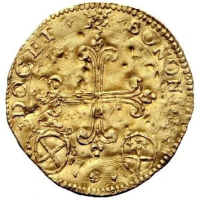 1 Scudo d'Oro - Gregory XIII ND back