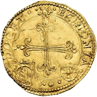 1 Scudo d'Oro - Gregory XIII ND back