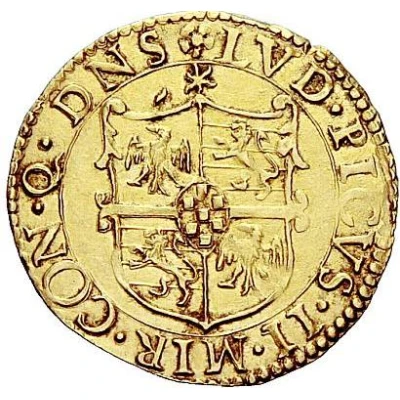 1 Scudo d'Oro - Ludovico II ND front