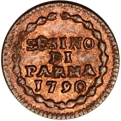 1 Sesino - Ferdinand Parma; inscription back