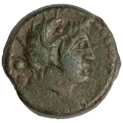 1 Sextans Series II: legend below 215 BC - 211 BC front