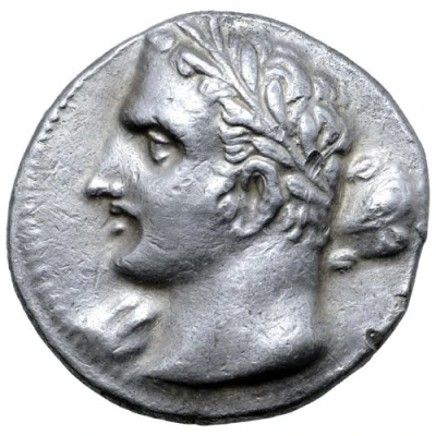 1½ Shekel - Hasdrubal the Fair 229 BC - 228 BC front