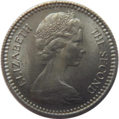 1 Shilling / 10 Cents - Elizabeth II 2nd portrait front