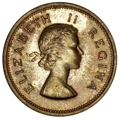 1 Shilling - Elizabeth II 1st portrait front