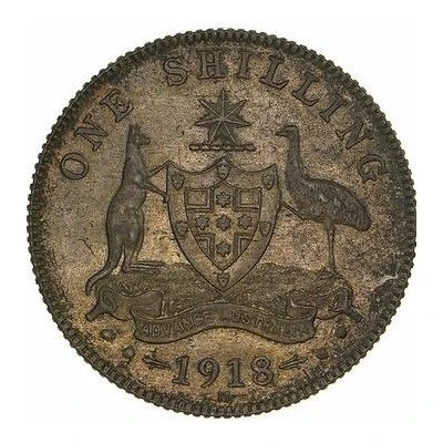 1 Shilling - George V Half Silver Pattern back