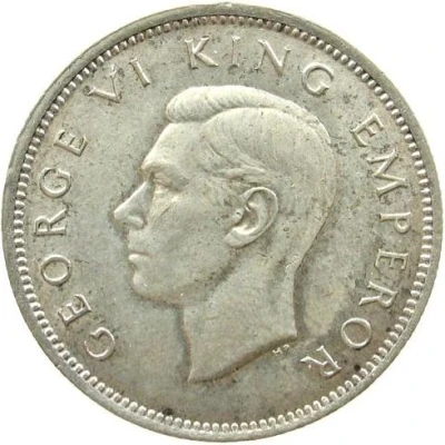 1 Shilling - George VI 1st type front