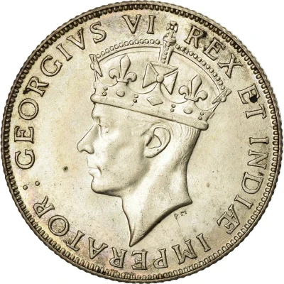 1 Shilling - George VI front