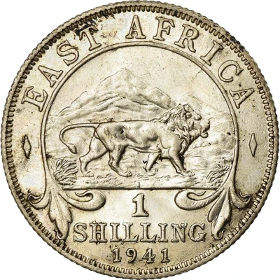 1 Shilling - George VI back