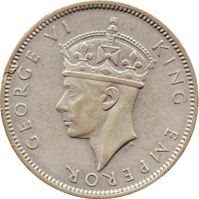 1 Shilling - George VI front