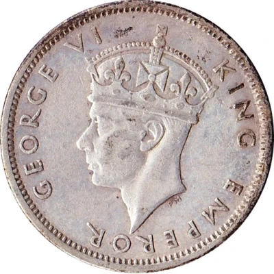 1 Shilling - George VI front