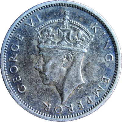 1 Shilling - George VI front