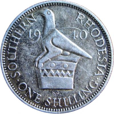 1 Shilling - George VI back