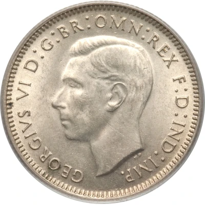 1 Shilling - George VI front