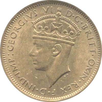 1 Shilling - George VI front