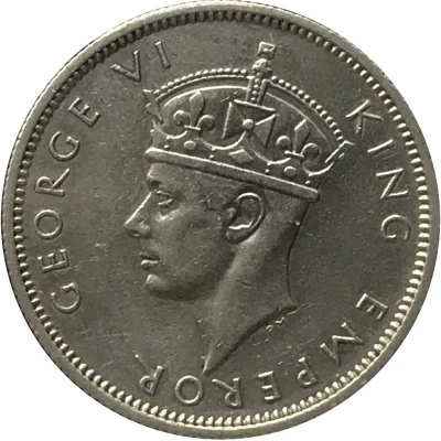 1 Shilling - George VI front